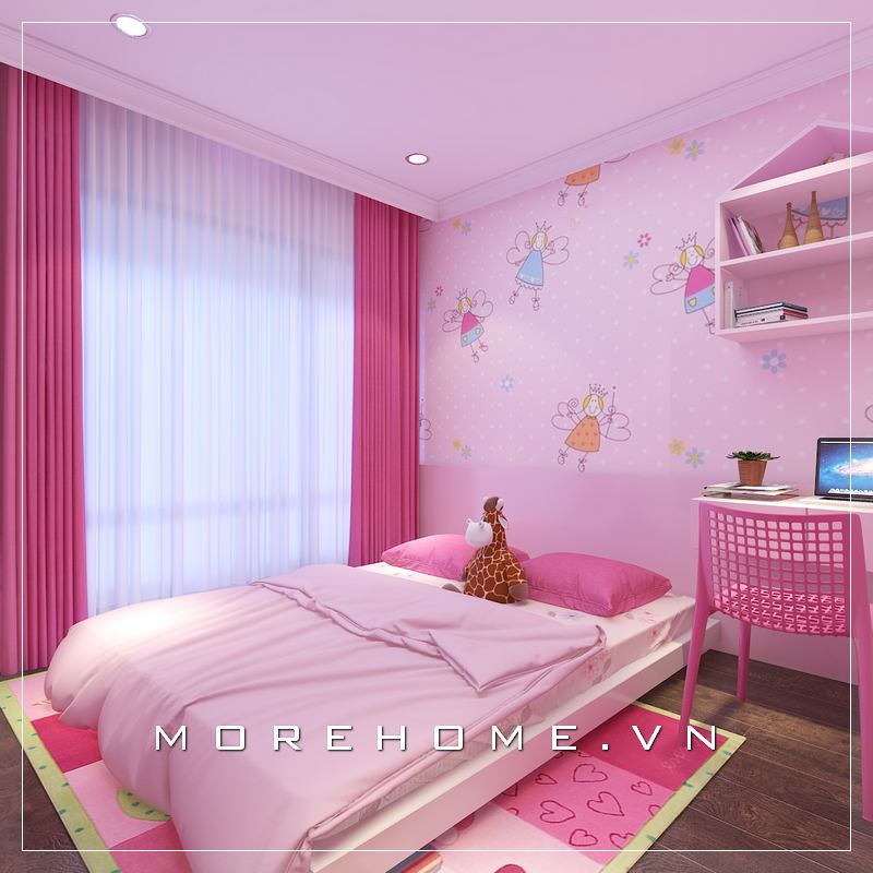 Giường ngủ chung cư hiện đại